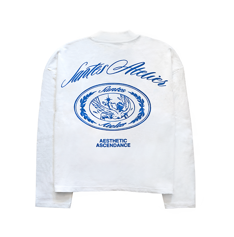 SA LONG SLEEVE WHITE T-SHIRT