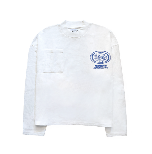 SA LONG SLEEVE WHITE T-SHIRT